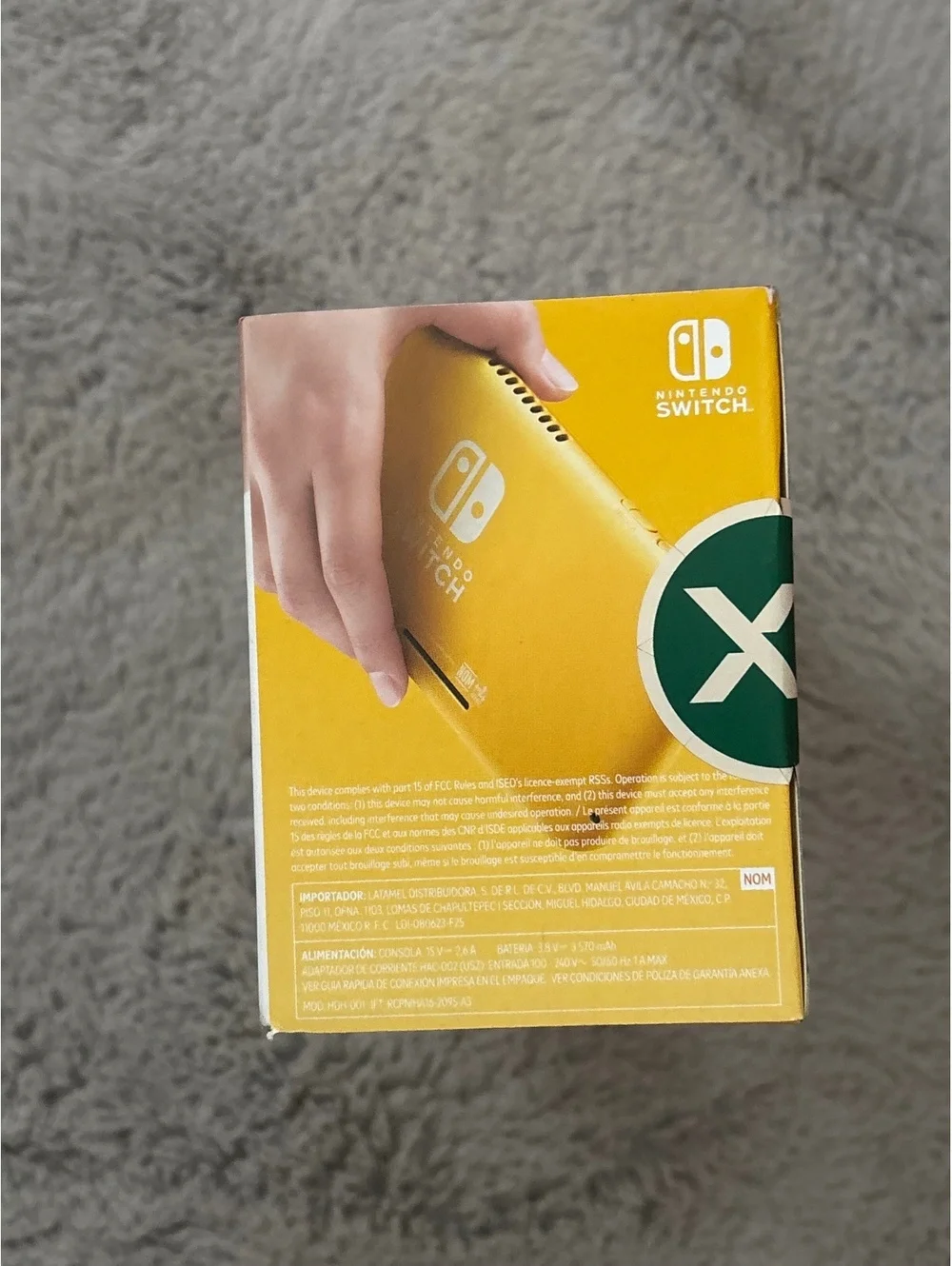 Nintendo Switch Lite Handheld Console - Yellow